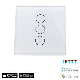 Vypínač iQtech SmartLife IQS003, Wi-Fi vypínač trojitý 

 obrázek produktu 1 z 4