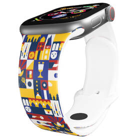 Řemínek Harry Potter na Apple Watch 42/44/45/49 mm - motiv 2, bílý 

 obrázek produktu 2 z 3