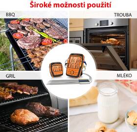 Teploměr do masa ThermoPro TP-27B oranžový

 obrázek produktu 2 z 7