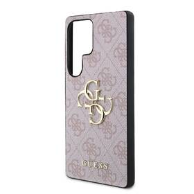 Kryt na mobil Guess PU 4G Metal Logo na Samsung Galaxy S25 Ultra růžový

 obrázek produktu 4 z 6