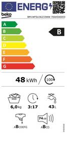 Set výrobků Beko BM1WFSU36233WW + BM3T4724WW bílý

 obrázek produktu 2 z 13