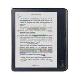 Čtečka e-knih Kobo Libra Colour + dotykové pero černá

 obrázek produktu 1 z 10