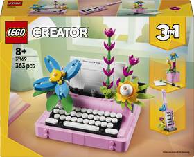 Stavebnice LEGO® Creator 3 v 1 31169 Psací stroj s květinami 

 obrázek produktu 2 z 9