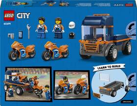 Stavebnice LEGO® City 60491 Kamion na přepravu motorek 

 obrázek produktu 6 z 8