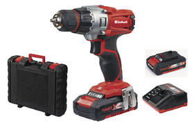 Vrtací šroubovák Einhell TE-CD 18/2 Li Kit (s baterií) červená

 obrázek produktu 1 z 35