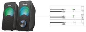 Reproduktory Trust Arys Compact RGB černé

 obrázek produktu 2 z 2