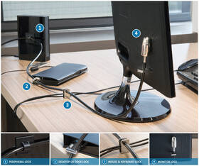 Zámek KENSINGTON Desktop Peripheral Kit MicroSaver 2.0 

 obrázek produktu 4 z 9