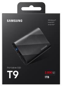 SSD externí Samsung T9 1TB černá barva
