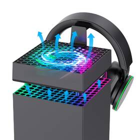 Dokovací stanice iPega XBX024S s RGB a chlazením pro Xbox černá

 obrázek produktu 4 z 6