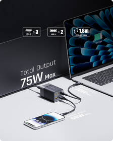 Nabíječka do sítě Voltme VITO Go EzTravel 75W černá

 obrázek produktu 1 z 3