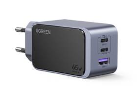 Nabíječka do sítě UGREEN Nexode S 65W 2xUSB-C, 1xUSB-A, GaN šedá

 obrázek produktu 1 z 14