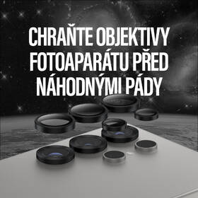 Ochranné sklo čočky fotoaparátu PanzerGlass HoOps Ceramic na Samsung Galaxy S25 Ultra černé

 obrázek produktu 8 z 9