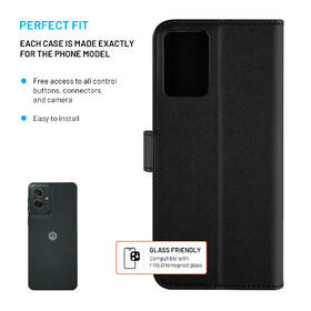 Pouzdro na mobil flipové FIXED Opus na Motorola Moto G55 5G černé

 obrázek produktu 2 z 7