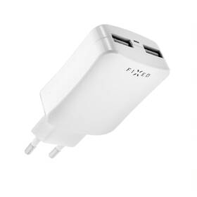 Nabíječka do sítě FIXED 2x USB, 24W bílá

 obrázek produktu 1 z 2