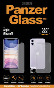 Tvrzené sklo PanzerGlass na Apple iPhone 11 + kryt na mobil Clear Case průhledné

 obrázek produktu 2 z 2