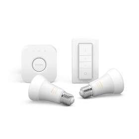 Startovací sada Philips 9W, E27, White Ambiance (2ks) + bridge + Switch 

 obrázek produktu 1 z 5