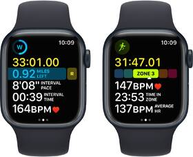 Chytré hodinky Apple GPS 41mm pouzdro z temně inkoustového hliníku - temně inkoustový sportovní řemínek 

 obrázek produktu 6 z 8