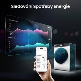 Pračka Hisense WF5S9045BW bílá barva
