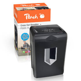 Skartovač Peach PS500-70 14 listů/ 18L/ křížový řez černý

 obrázek produktu 1 z 3