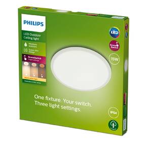Stropní svítidlo Philips CL550, Superslim, 15W, IP54, teplá bílá bílé

 obrázek produktu 2 z 2