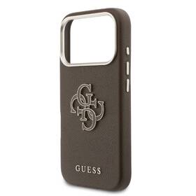 Kryt na mobil Guess PU Resin Logo na Apple iPhone 17 Pro hnědý

 obrázek produktu 4 z 6