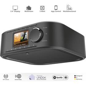 Internetový radiopřijímač s DAB+ Hama DIR355BT černý

 obrázek produktu 4 z 6