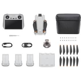 Dron DJI Mini 3 Fly More Combo (DJI RC) šedý

 obrázek produktu 1 z 9