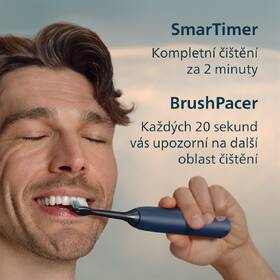 Zubní kartáček Philips HX7113/01 modrý

 obrázek produktu 5 z 16