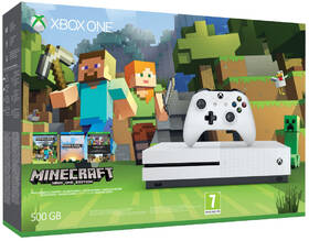 Herní konzole Microsoft 500 GB + sada Minecraft bílý

 obrázek produktu 15 z 15