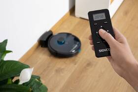 Robotický vysavač Sencor SRV 9250BK černá barva
