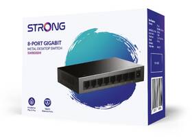 Switch Strong SW8000M 8-Port Gigabit kovový

 obrázek produktu 12 z 12