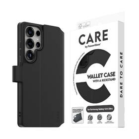 Pouzdro na mobil flipové PanzerGlass CARE Wallet Kickstand na Samsung Galaxy S25 Ultra černé

 obrázek produktu 3 z 10