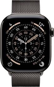 Chytré hodinky Apple GPS + Cellular 42mm břidlicově šedý titan - břidlicově šedý milánský tah 

 obrázek produktu 1 z 1