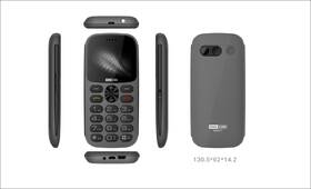 Mobilní telefon MaxCom MM471 šedý

 obrázek produktu 2 z 3