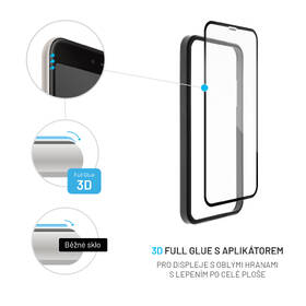 Tvrzené sklo FIXED 3D Full-Cover s aplikátorem na Apple iPhone 12 Pro Max černé

 obrázek produktu 1 z 3