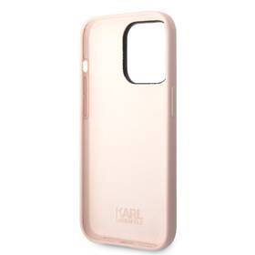 Kryt na mobil Karl Lagerfeld Liquid Silicone Karl Head na Apple iPhone 14 Pro růžový

 obrázek produktu 3 z 4