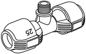 T-spojka Gardena 901018001 25 mm 1/2" černá/šedá

 obrázek produktu 4 z 5
