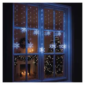 LED řetěz EMOS 131 WINDOW SNOWFLAKES, IP44, CW průhledný

 obrázek produktu 4 z 6