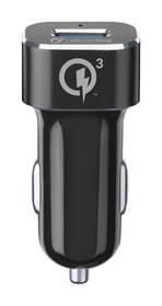 Adaptér do auta CellularLine Tetra Force 18W, QC 3.0 + USB-C kabel 1m černý

 obrázek produktu 1 z 3