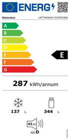 Chladnička s mrazničkou Electrolux LNT7ME46X2 stříbrná

 obrázek produktu 1 z 7