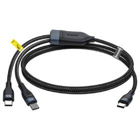 Kabel Baseus Flash Series USB-C/USB-C + USB-C 100W 1,5m černý

 obrázek produktu 1 z 7