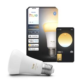 Chytrá žárovka Philips Bluetooth, E27, 1100 lm, White Ambiance 

 obrázek produktu 2 z 11