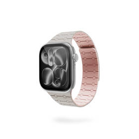 Řemínek Epico Magnetic+ Silicone na Apple Watch SE (40mm)/Series 1-9 (38/40/41mm) 10-11 (42mm) bílý

 obrázek produktu 1 z 3