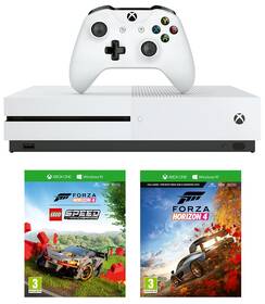 Herní konzole Microsoft 1 TB + Forza Horizon 4 + DLC LEGO Speed Champions 

 obrázek produktu 2 z 14