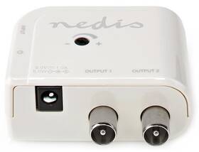 Zesilovač Nedis CATV, Max. zesílení 15 dB, 50-694 MHz, 2 výstupy, konektor IEC 

 obrázek produktu 1 z 3