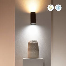 Nástěnné svítidlo WiZ Up and Down Wall Spotlight 2x5W, RGB černé

 obrázek produktu 5 z 9