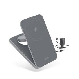 Bezdrátová nabíječka Epico Mag+ Foldable Charging Stand šedá

 obrázek produktu 1 z 7