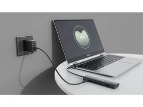 USB Hub Swissten 7-in-1 USB-C PD 100W černý

 obrázek produktu 3 z 5