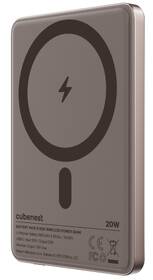 Powerbanka Cubenest SlimDual MagSafe 5000 mAh zlatá

 obrázek produktu 1 z 2