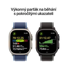 Chytré hodinky Apple GPS + Cellular 49mm přírodní titan - modrý / jasně modrý trailový tah - S/M 

 obrázek produktu 3 z 6